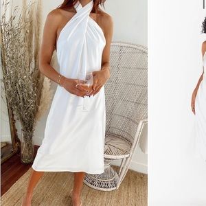 Show me your mumu Jasmine midi white small